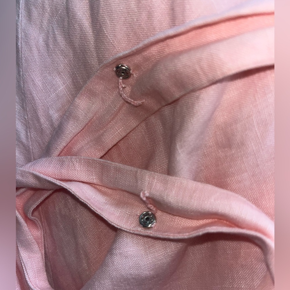 J. Crew Pink Midi Wrap Dress - Picture 4 of 7